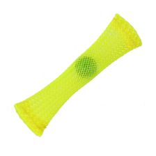 Fidget-anti-stress παιχνιδάκι Marble and Mesh μπίλια σε διχτάκι σκούρο Κίτρινο