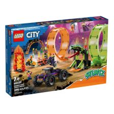 Κατασκευές LEGO City Stunt show double loop Αρένα με 2 λούπες 60339
