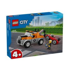 Κατασκευές LEGO City Ρυμούλκηση και επισκευή σπορ αυτοκινήτων 60435.