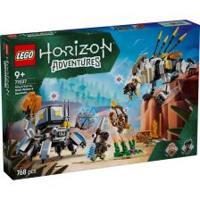 Κατασκευές LEGO Horizon Adventures™ Aloy και Varl εναντίον Shell-Walker και Sawtooth 77037.