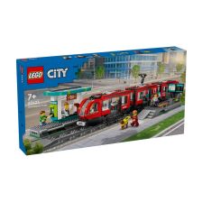 Κατασκευές LEGO City Τραμ και σταθμός τρένων στο κέντρο της πόλης 60423.