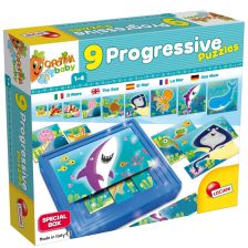 9 Παζλ που μεγαλώνουν τα μικρά Lisciani Море Carotina baby 58457