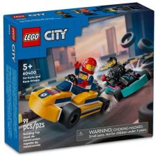 Κατασκευές LEGO Αυτοκίνητα καρτ και αγωνιστικά αυτοκίνητα, 60400.