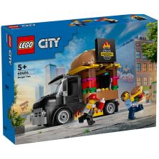 Κατασκευές LEGO City Φορτηγό χάμπουργκερ, 60404.