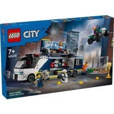 Κατασκευές LEGO City Κινητό Αστυνομικό Εργαστήριο Φορτηγό, 60418.