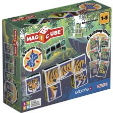 Μαγικά κυβάκια Geomag Magicube Jungle Animals 6 145