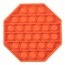 Anti-stress παιχνίδι Pop It Fidget Οκτάγωνο πορτοκαλί
