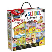 Παζλ Lisciani Montessori Το σχολείο μου 36 κομ. EX85637