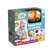 Εκπαιδευτικό παιχνίδι Lisciani Cartina Baby Lion Car & Logic.