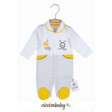 Βρεφική ολόσωμη φόρμα Ciсcim Baby με Πεταλούδες 6-9 μηνών, 4661.
