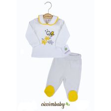 Βρεφικό σετ Ciсcim Baby, 2 τεμαχίων, Μέλισσα, 3-9 μηνών. 4666.