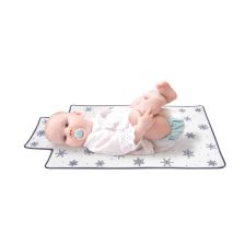 Μαξιλαράκι αλλαγής πάνας Snowflakes Sevi baby.