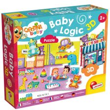Παιδικό 3D Παζλ Lisciani Carotina Baby Logic 3D Παιχνίδια.