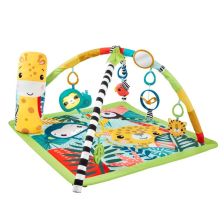 Ενεργητική γυμναστική 3 σε 1 Fisher Price Rainforest Sensory Gym.