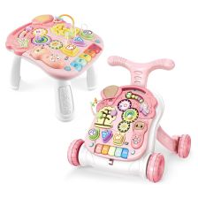 Περπατούρα ώθησης και Τραπέζι κέντρου δραστηριοτήτων 2 σε 1 Raya Toys με μουσική και φώτα.