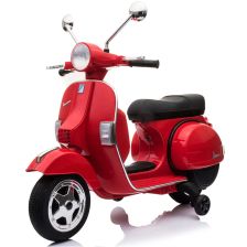 Ηλεκτροκίνητη μοτοσυκλέτα Kikka Boo Licensed Vespa PX150, Κόκκινη.