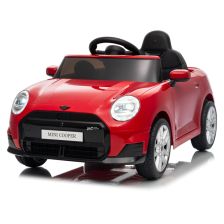 Ηλεκτροκίνητο αυτοκίνητο Kikka Boo Licensed Mini Cooper, Κόκκινο.