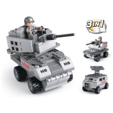 Κατασκευές Sluban ARMY Τανκ 3 σε 1 110 τεμ. B0537B