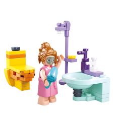 Κατασκευές Sluban GIRLS DREAM Μπάνιο, 50 τεμ. B0800A
