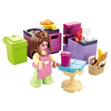Κατασκευές Sluban GIRLS DREAM Κουζίνα, 47 τεμ. B0800B
