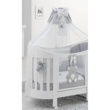 Κουβούκλιο με βάση Italbaby PELUCHE Γκρι