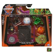 Σετ παιχνιδιού Spin Master Bakugan Battle 5-Pack Special Attack, Bakugan μπάλες, κάρτες και αξεσουάρ.