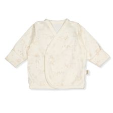 Βρεφική ζακέτα Bebetto Organic Farm, Εκρού, 0-3 μηνών, T3832.