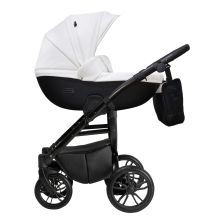 Καρότσι μωρού Tutek GRANDER Play 3σε1 WHITE BLACK ECO