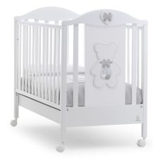 Παρκοκρέβατο Italbaby FIOCCO Λευκό