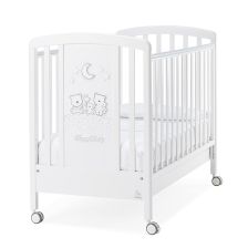 Παρκοκρέβατο Italbaby HAPPY FAMILY Λευκό