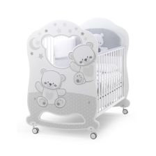 Παρκοκρέβατο Italbaby JOLIE Oblò White/Grey