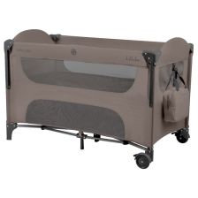 Βρεφικό παρκοκρέβατο KikkaBoo Milky Way, 2 επιπέδων, 2026.