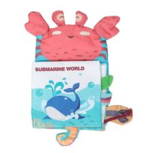 Βρεφικό μαλακό βιβλίο και μαριονέτα 2 σε 1 Raya Toys.