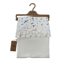 Βρεφική πάνα Сiсcim Baby Dragonfly, Εκρού, 80 x 80 εκατοστών, U4946.