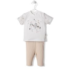 Βρεφική πιτζάμα Bebetto Magic Angel Μπεζ, 3-24 μηνών, F1239.