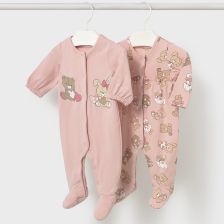 Βρεφική πιτζάμα Mayoral, 0-6 μηνών, 2 τεμαχίων, 1750.