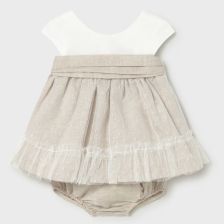 Βρεφικό φόρεμα Mayoral, με εσώρουχο και ζώνη, 0-18 μηνών, 1887.