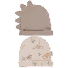 Βρεφικό σκουφάκι Bebetto Me and Dudes, 2 τεμαχίων, 1-6 μηνών, C1137.