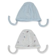 Βρεφικό σκουφάκι Bebetto Palm in the Sea, 2 τεμαχίων, 0-6 μηνών, C1192.