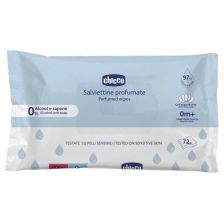 Βρεφικά αρωματικά υγρά μαντηλάκια Chicco, 72 τεμαχίων.
