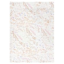 Βρεφικό σεντόνι με λάστιχο Bimbidreams NOE Flowers, 50 x 80 εκατοστών.