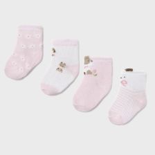 Βρεφικές κάλτσες Mayoral, 4 τεμαχίων, 0-9 μηνών, 9054.