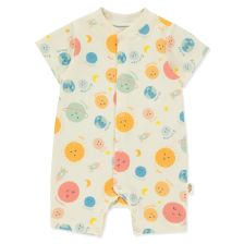 Βρεφική ολόσωμη φόρμα Bebetto COSMIC SPACE Εκρού, 3-18 μηνών, K4396.