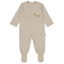 Βρεφική ολόσωμη φόρμα Bebetto Dream Big, Μπεζ, 0-12 μηνών, T3856.