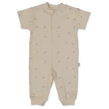 Βρεφική ολόσωμη φόρμα Bebetto Dream Big, Μπεζ, 0-3 μηνών, T3857.