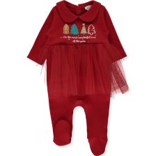 Βρεφική ολόσωμη φόρμα Bebetto Happy New Year, 0-9 μηνών, K4626.