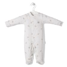 Βρεφική ολόσωμη φόρμα Bebetto Magic Angel Εκρού, 0-9 μηνών, T3059.