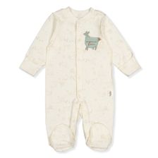 Βρεφική ολόσωμη φόρμα Bebetto Organic Farm, 0-6 μηνών, T3870.