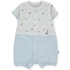 Βρεφική ολόσωμη φόρμα Bebetto Palm in the Sea, 3-18 μηνών, K5196.