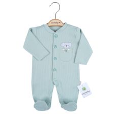 Βρεφική ολόσωμη φόρμα Сiсcim Baby, Πράσινη, με κουμπάκια, 1-6 μηνών U4792.